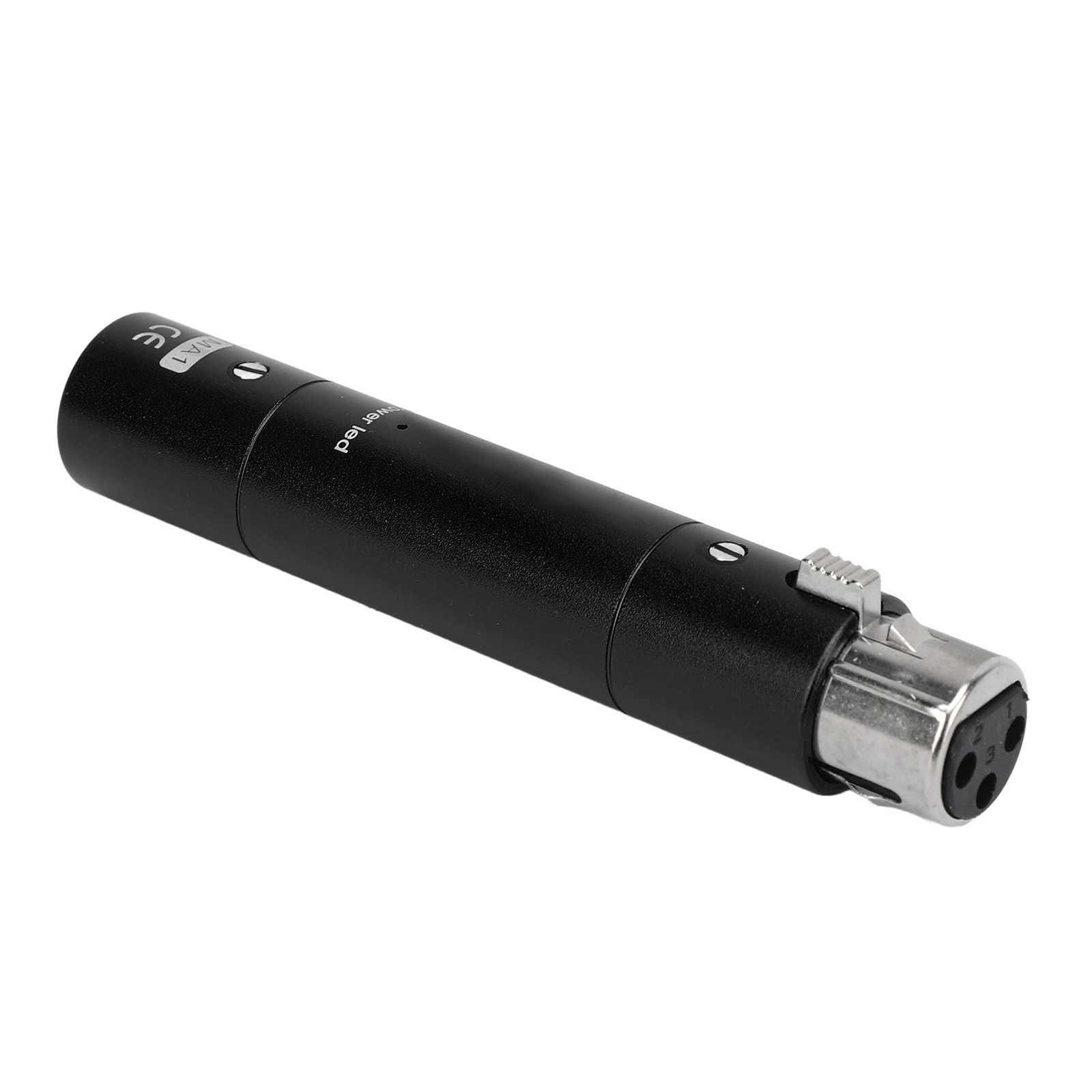 Black Inline Microphone Preamp Lossless Amplification Dynamic Active Inline WT