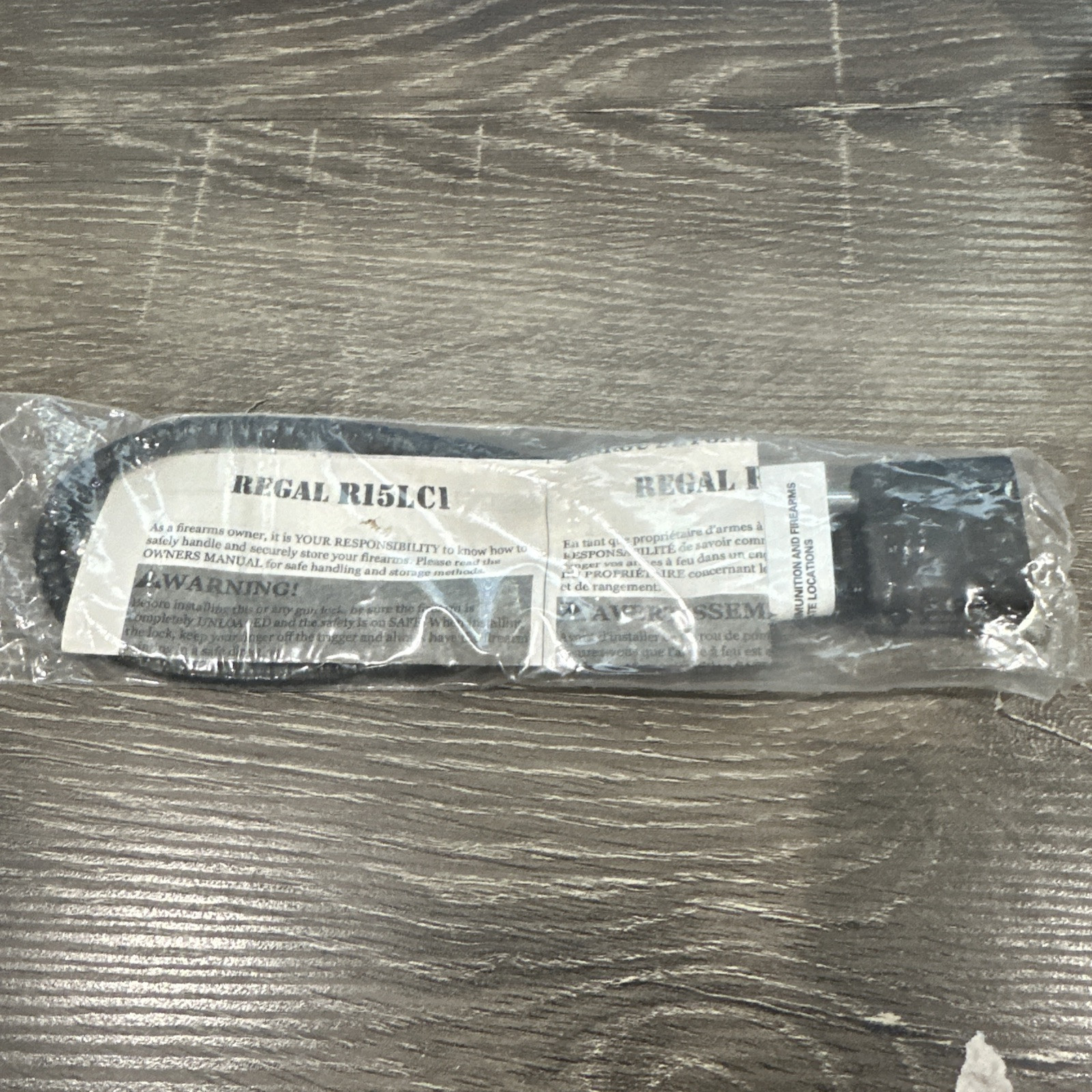 Regal R15LC1 Gun Lock