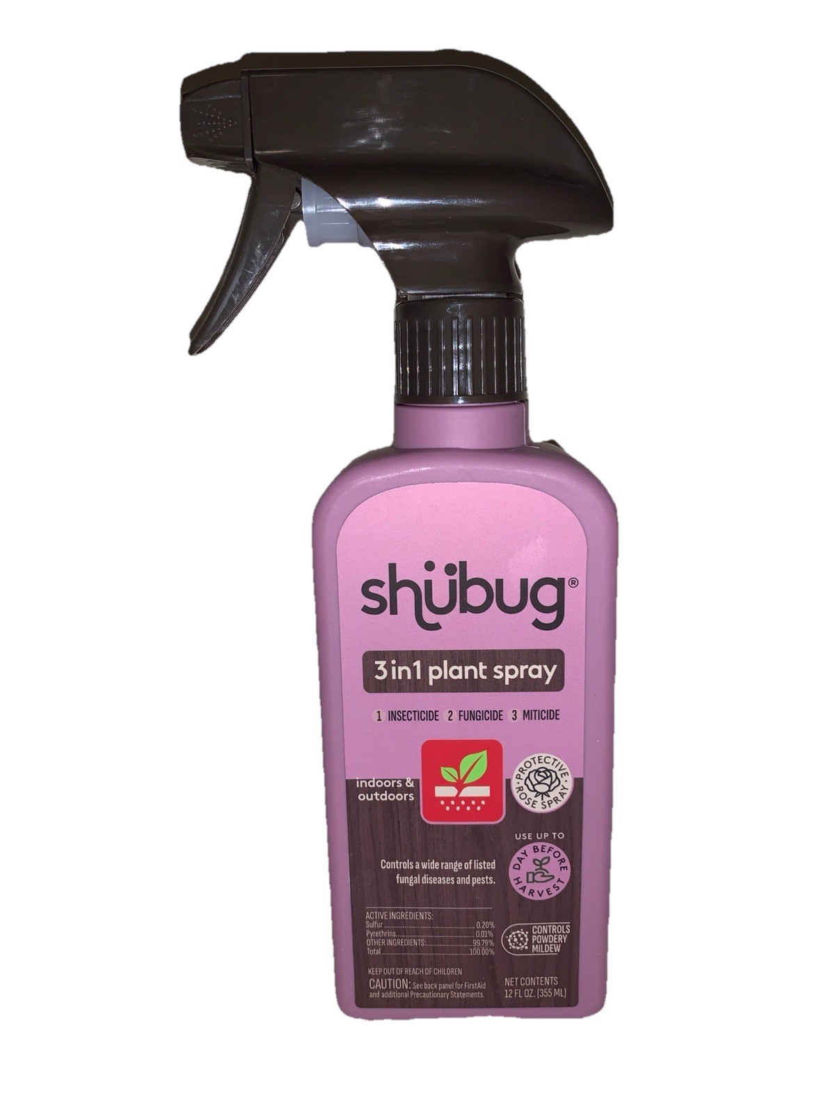 Shubug 3 In 1 Plant Spray Insecticide Fungicide Miticide Brand New