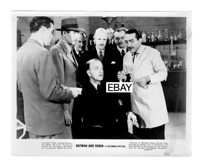 SALE: BATMAN 1943 SERIAL MOVIE 1966 PHOTO DC COMICS LEWIS WILSON J CARROL NAISH