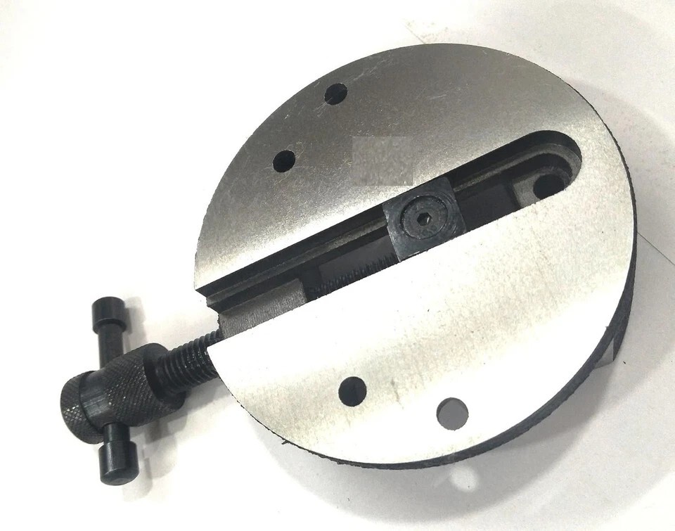 4" 100MM Tilting Rotary Table With 4" Round Vice & T-Nut