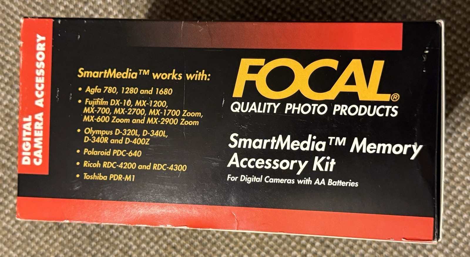 Focal SmartMedia Digital Camera Memory Accessory Kit * 019188418002 * BRAND NEW