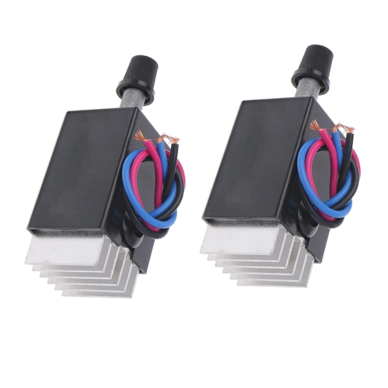 2x DC12V/24V 10A PWM Control Module for Fan Motor Speed Ventilation System