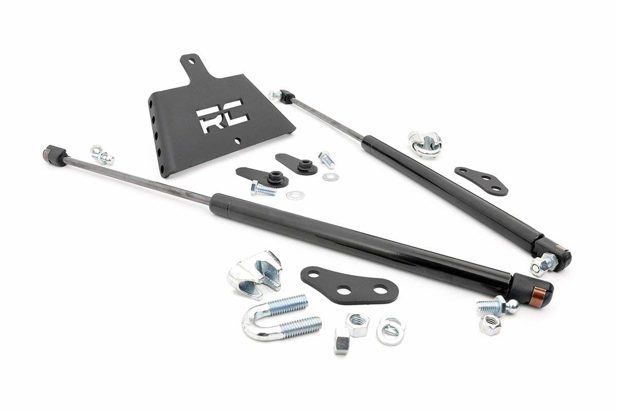 Rough Country Hydraulic Hood Assist for Jeep Wrangler TJ 4WD (1997-2006)