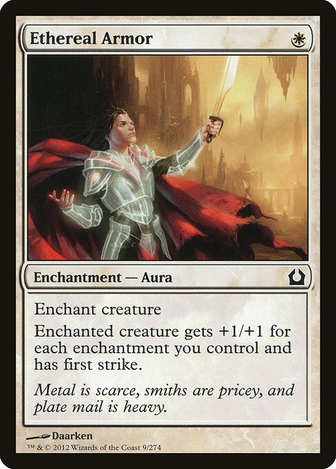 Ethereal Armor 1x  MtG Return to Ravnica SP/NM