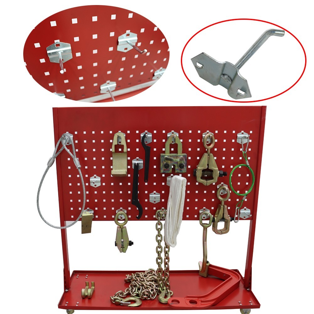 10 Tons(98KN) Heavy Duty Auto Body Frame Puller Car Frame Machine with Pump