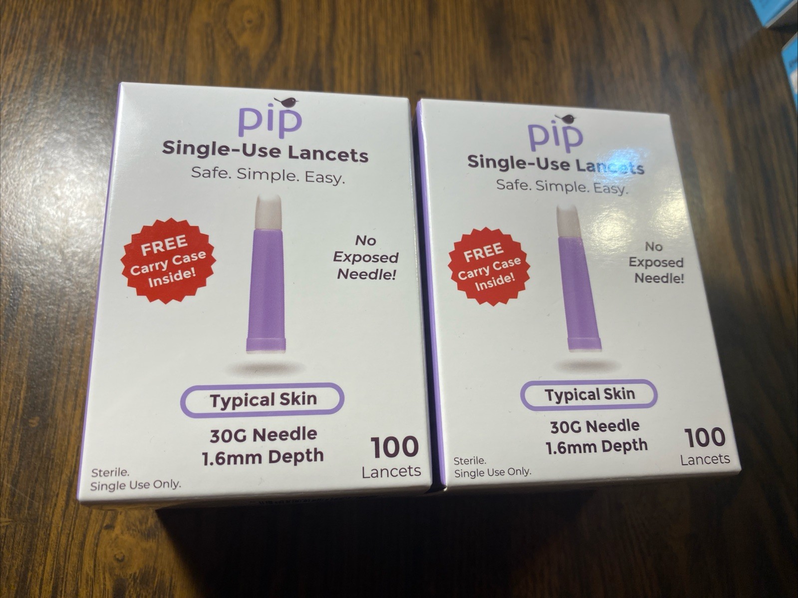 200 Count All in One Preloaded Lancets Easy to Use Blood Sugar Testing 30G