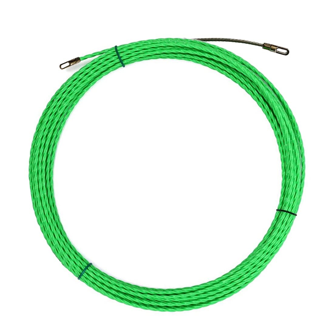 30M Wire Puller Wall Cable Running Fish Tape Push Pull Rod Electrical Fish Ta...