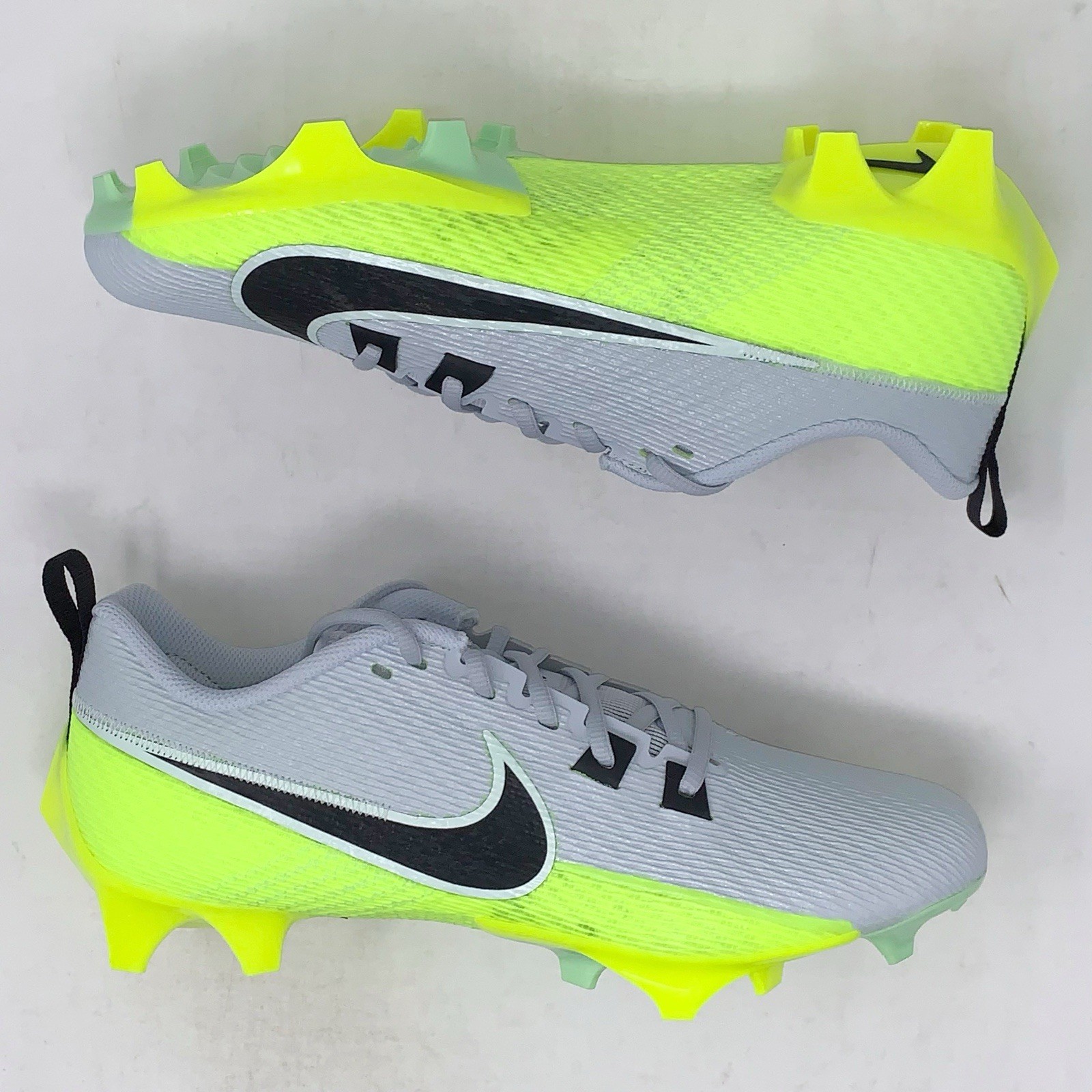 Nike Vapor Edge Speed 360 2 Volt Gray Football Cleats, Size 10 DA5455-004 BNIB