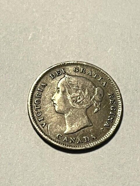 1888 Canada 5 Cents/Scratch F+ #1686-2