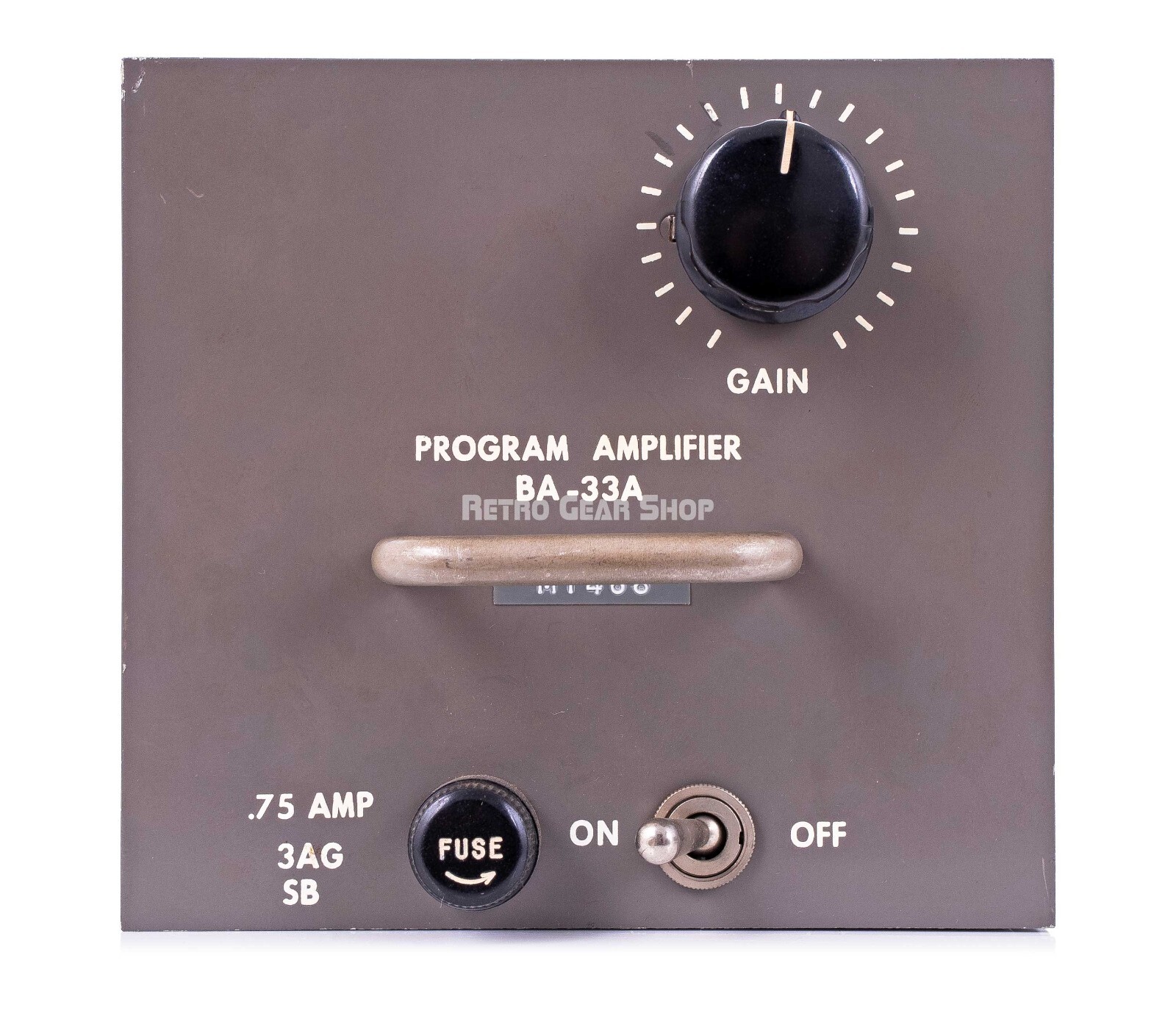 RCA BA-33A Program Amplifier Microphone Preamplifier Vintage Rare BA33A Mic Pre