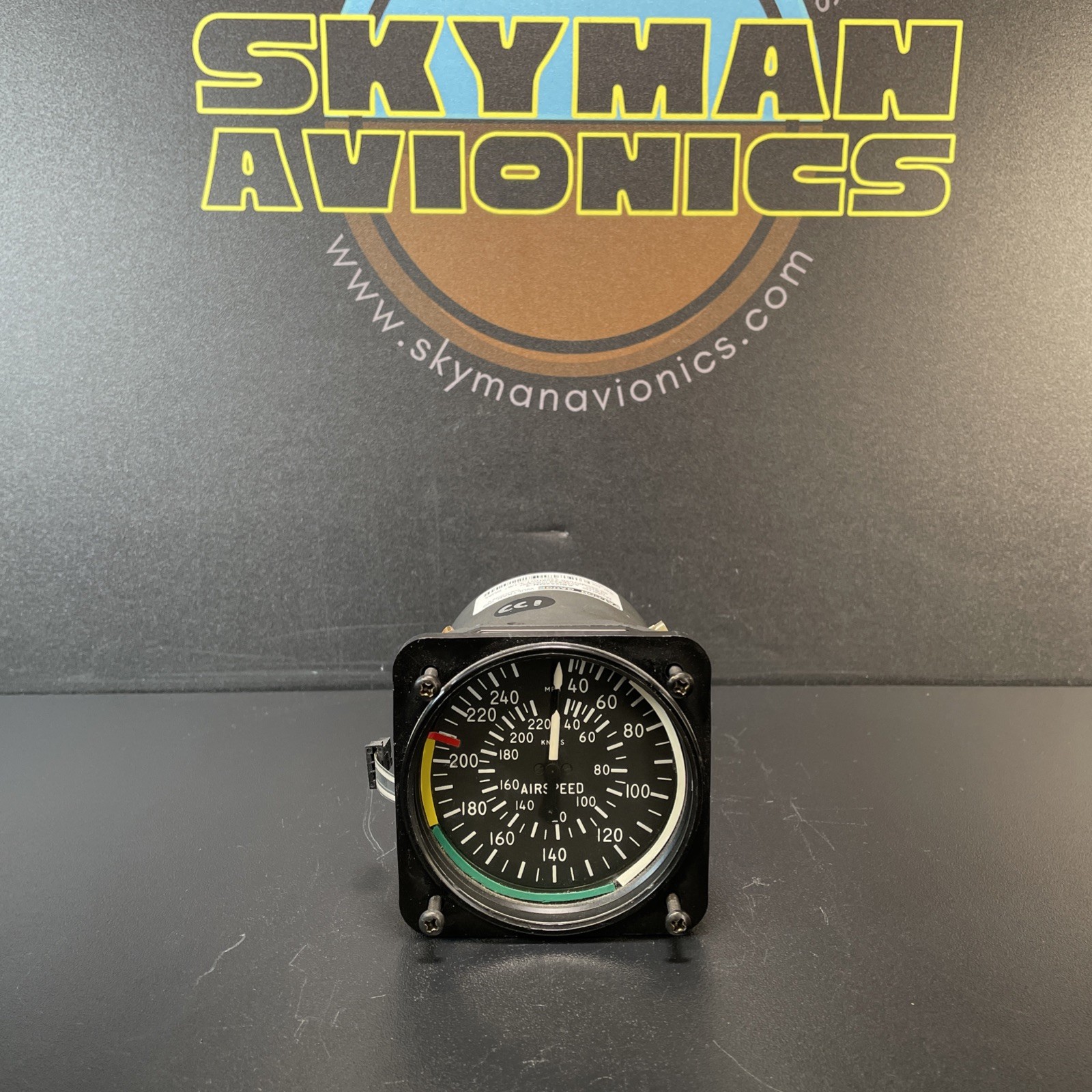 Falcon Gauge Airspeed Indicator - ASI252MN-3 - No Warranty!