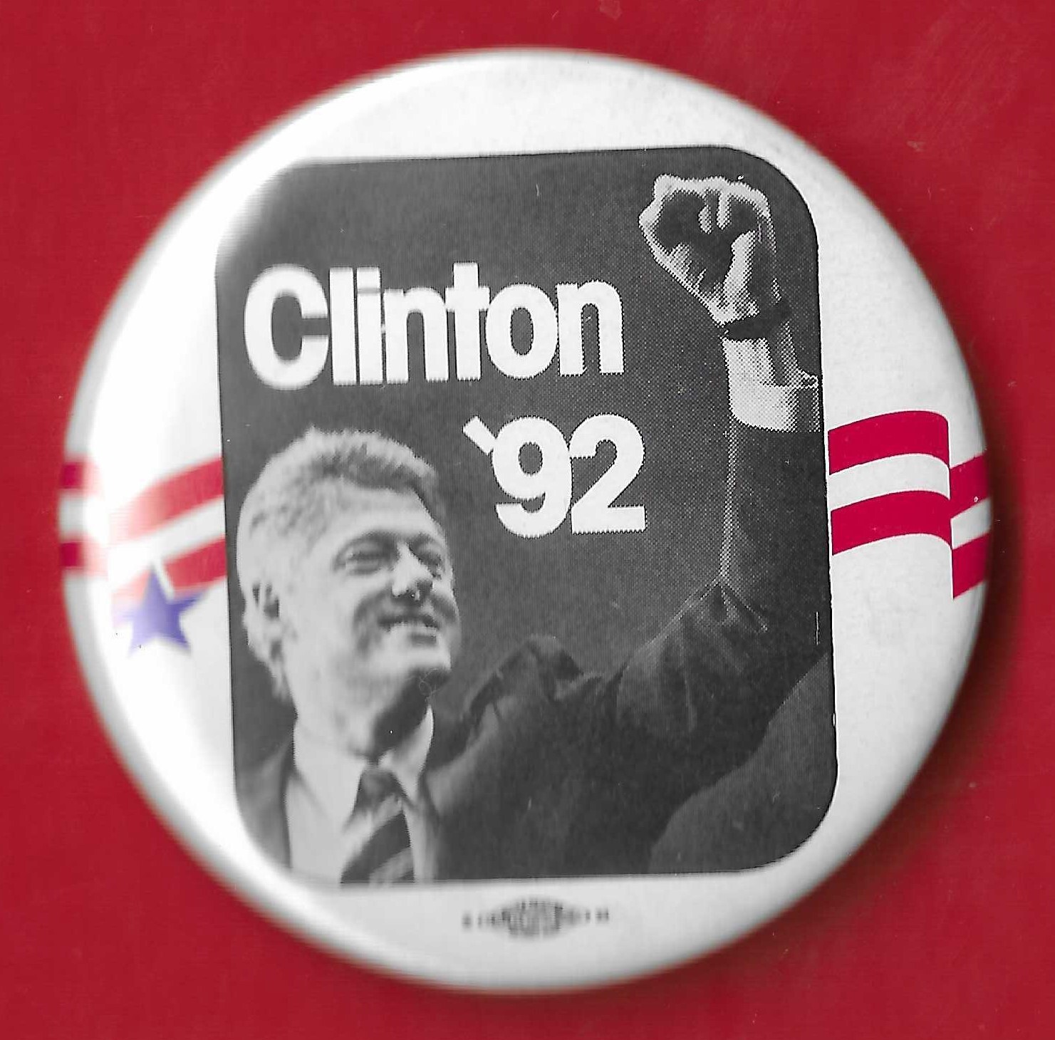 1992 Bill Clinton - 2.25" / "Clinton '92" Presidential Campaign Button(Pin59)