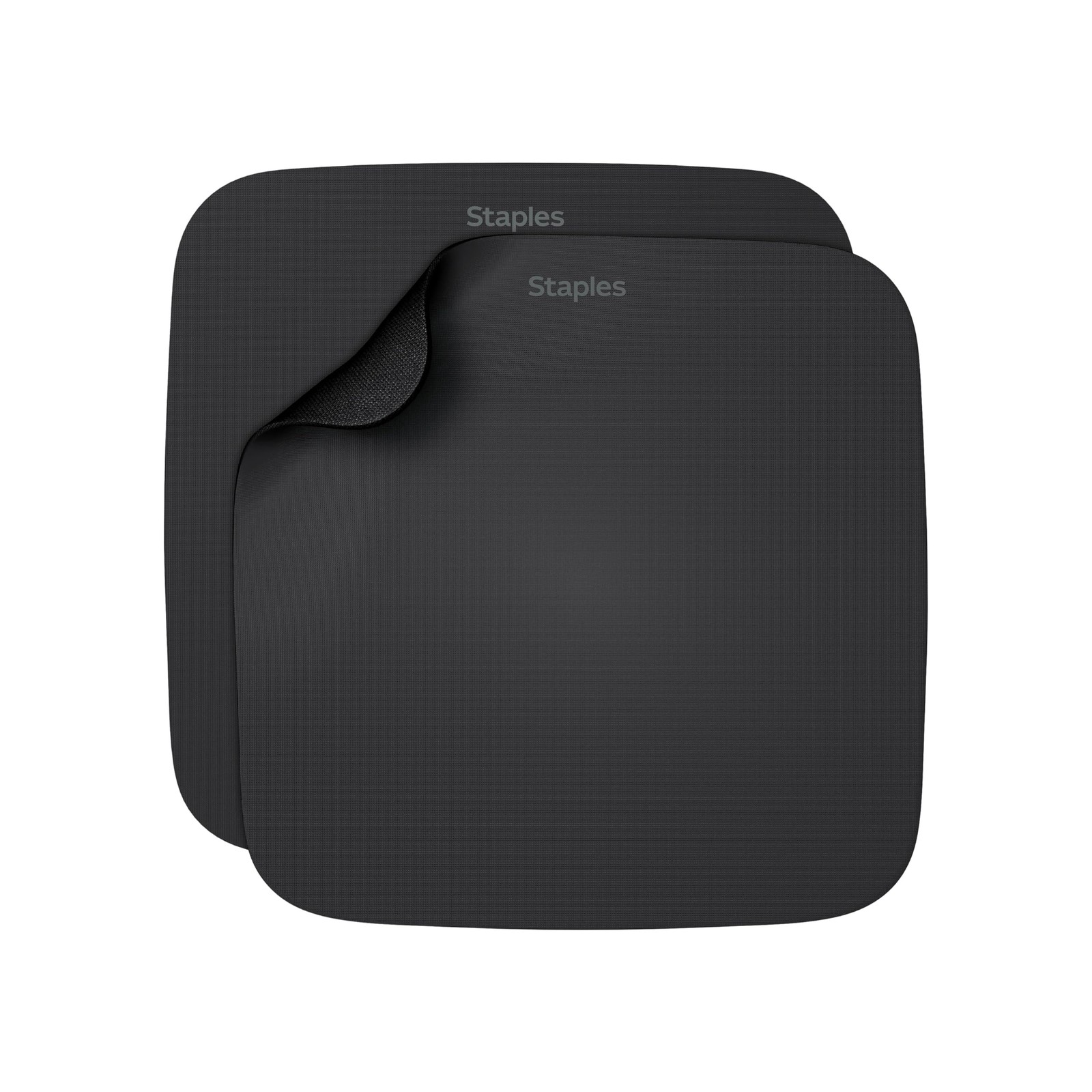 Staples Mouse Pad – Standard Black Mousepad for Computers & 2 Pack,