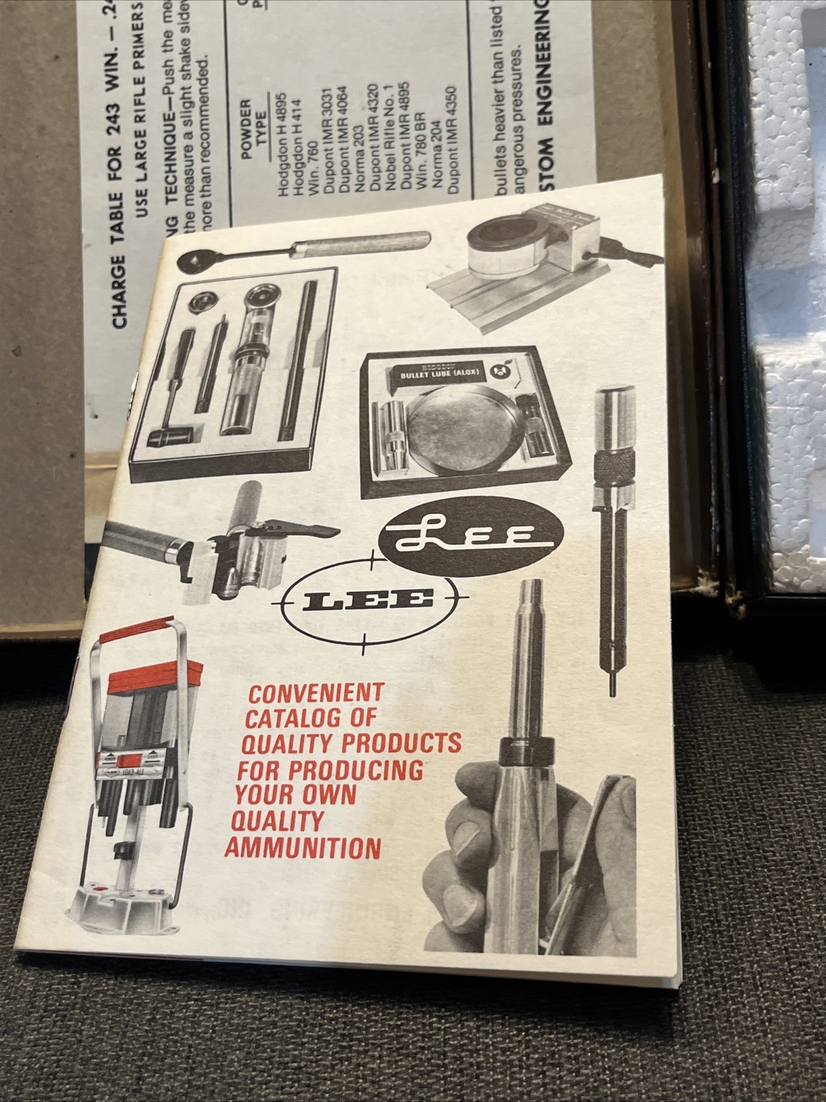 Lee Loader Target Model Partial for Parts 1958