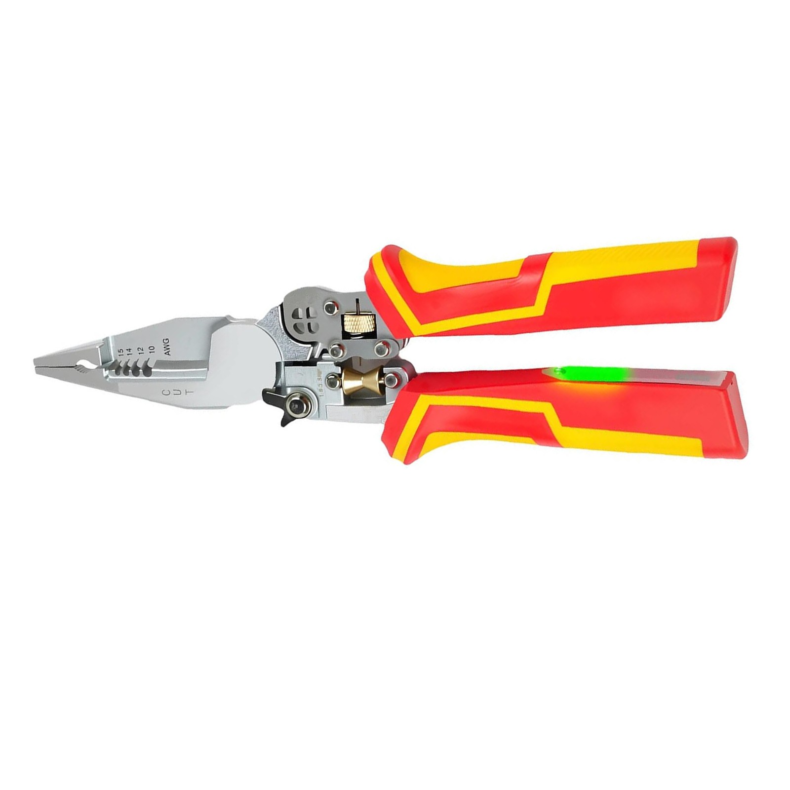 Multi Function Wire Stripper Tool with AC DC Voltage Tester and Wire Twister