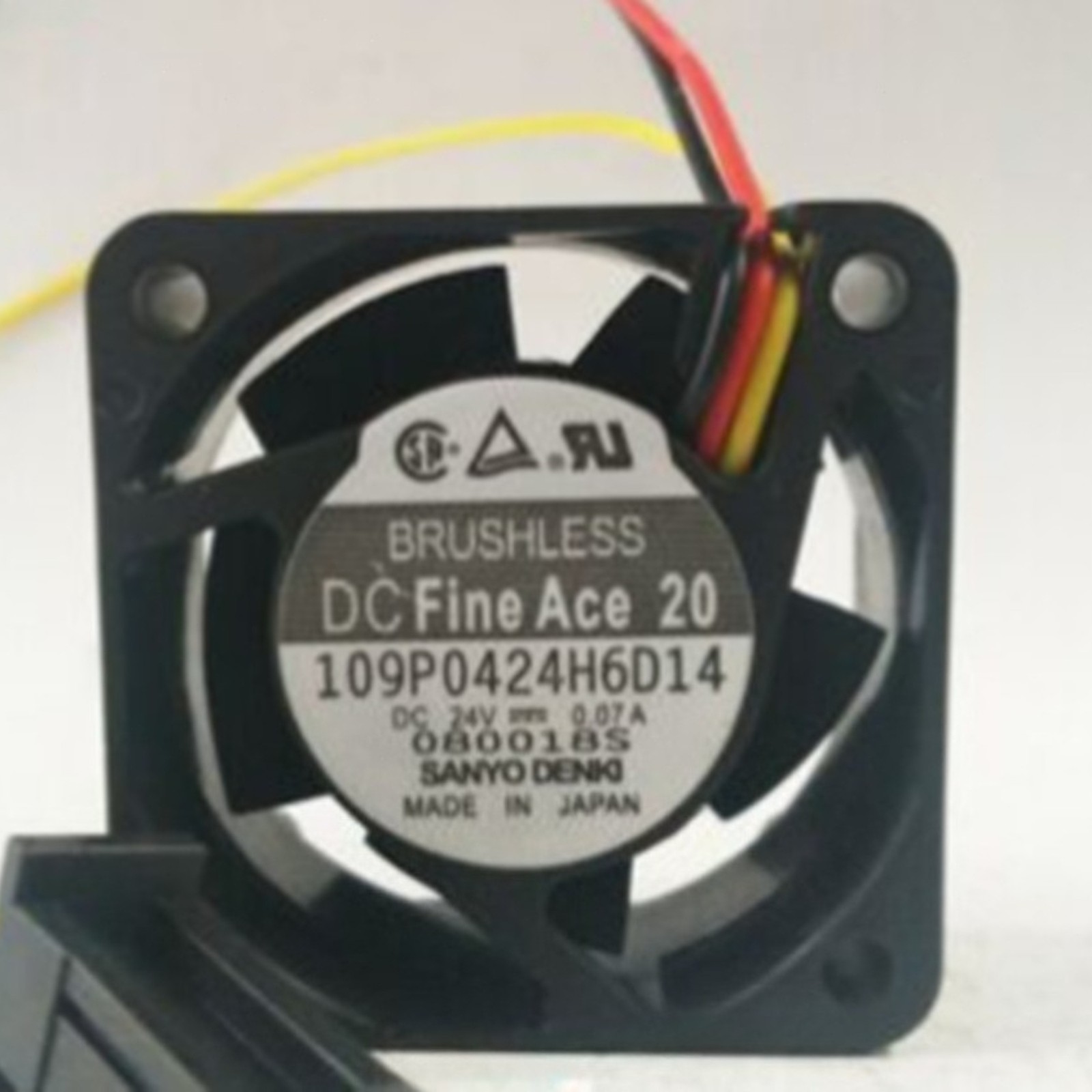 2pcs 24V For SANYO Converter fan A90L-0001-0385#A 109P0424H6D14 DC Fine Ace 20