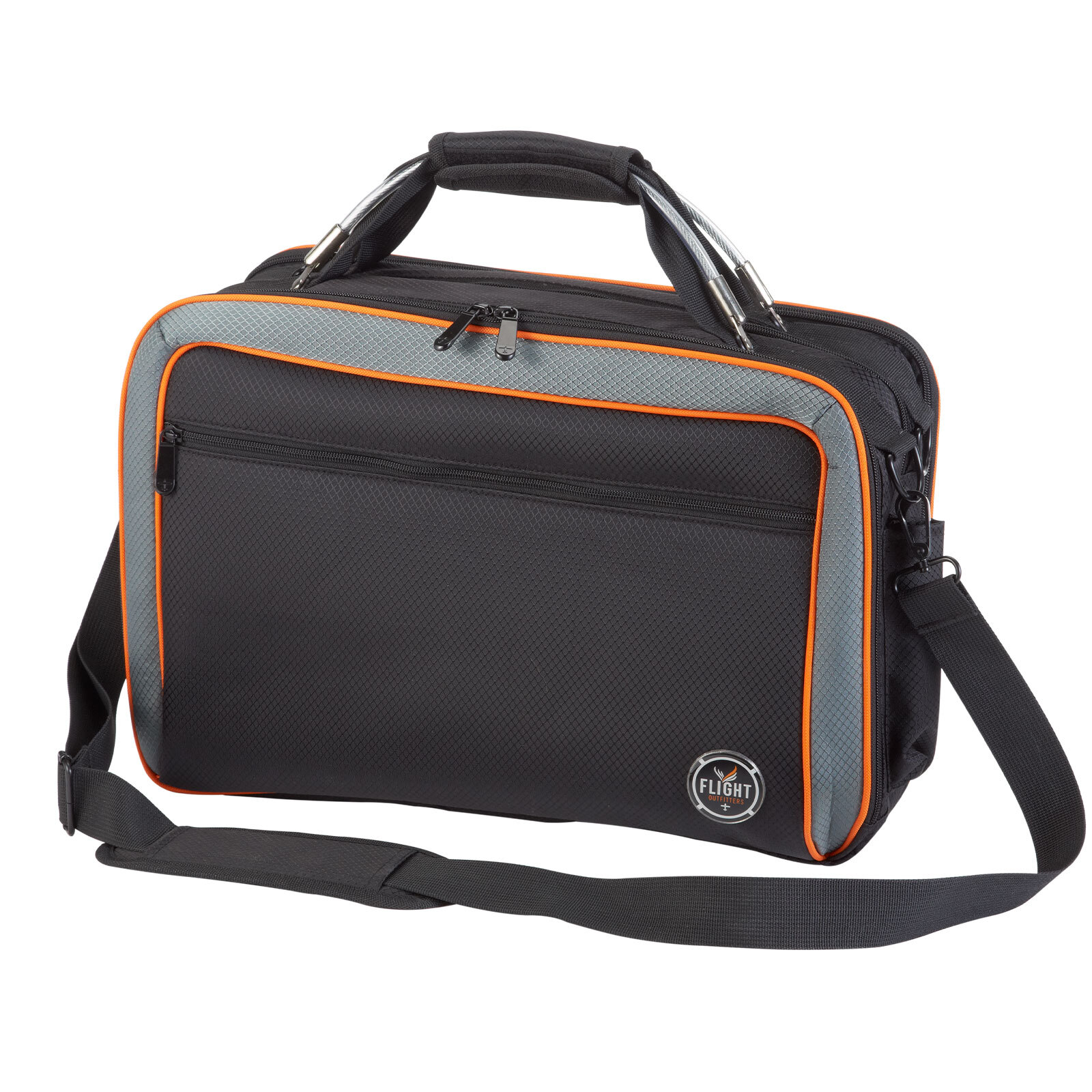 FLIGHT OUTFITTERS Lift XL 2-Headset Aviation Flight Bag with Shoulder Strap