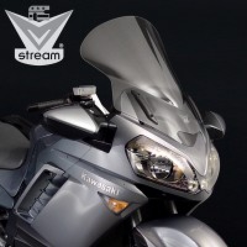 NC VStream Windscreens 24.10" Clear Quantum Hardcoated Concours 1400 08-14