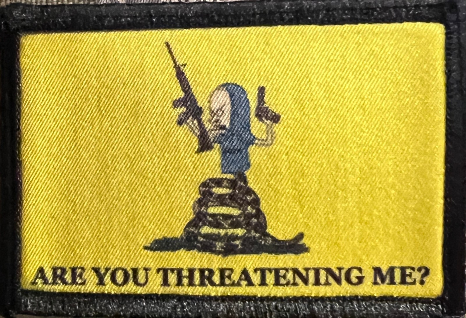 Big Lebowski "Pee Rug" The Dude Morale Patch Tactical ARMY Funny Military