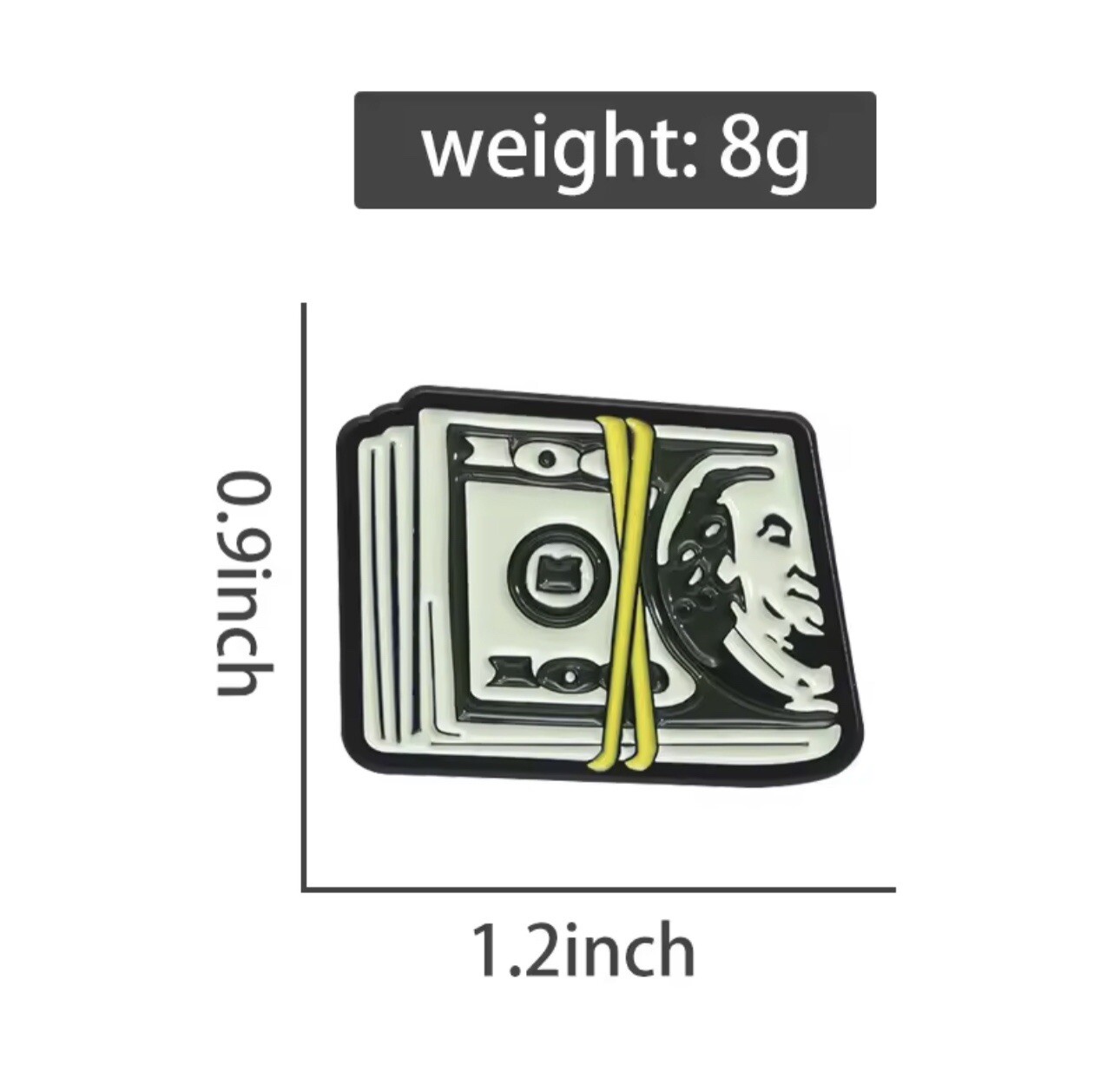 Dolar Hat Pin