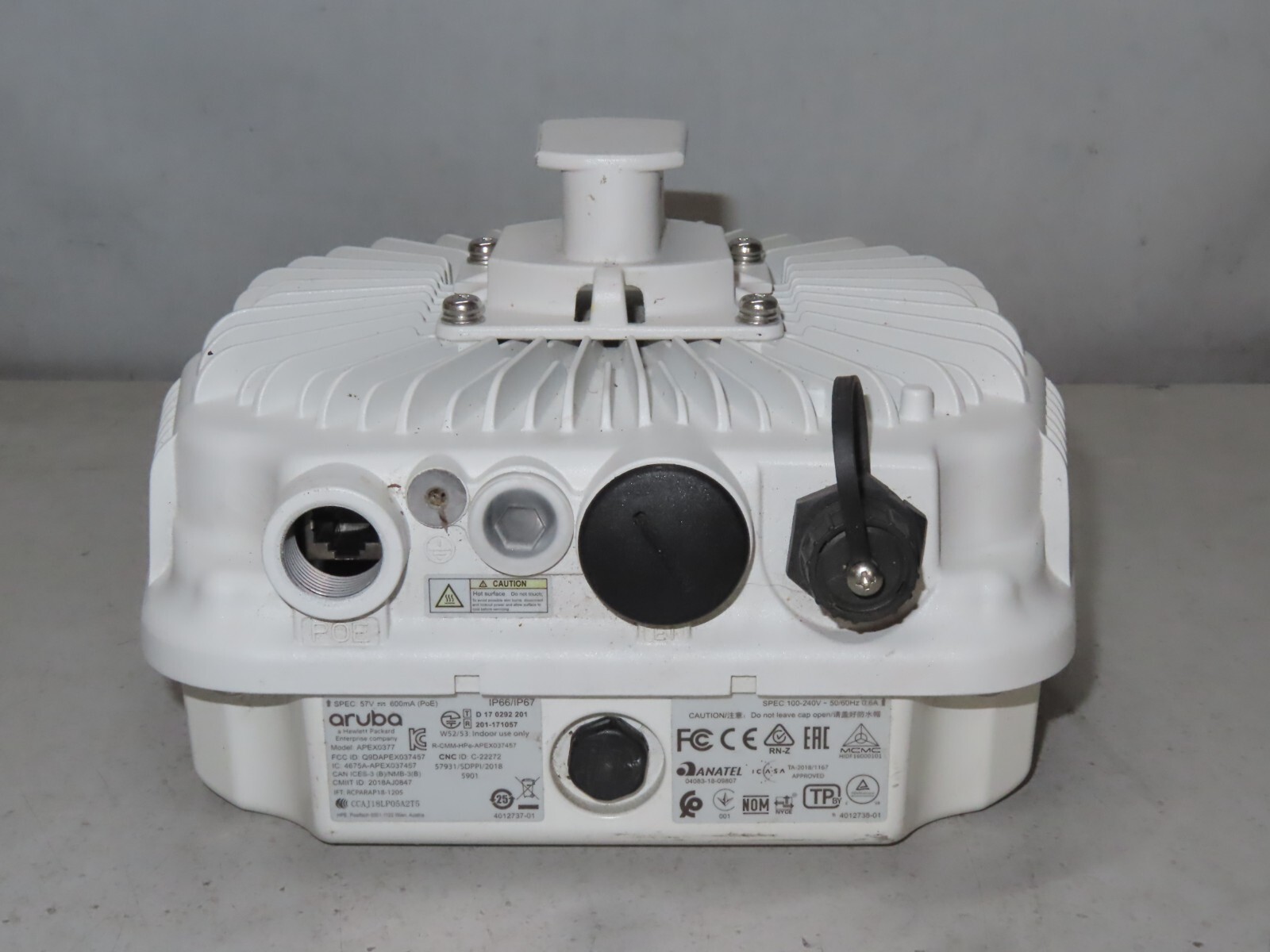 ARUBA AP-377 OUTDOOR ACCESS POINT APEX0377