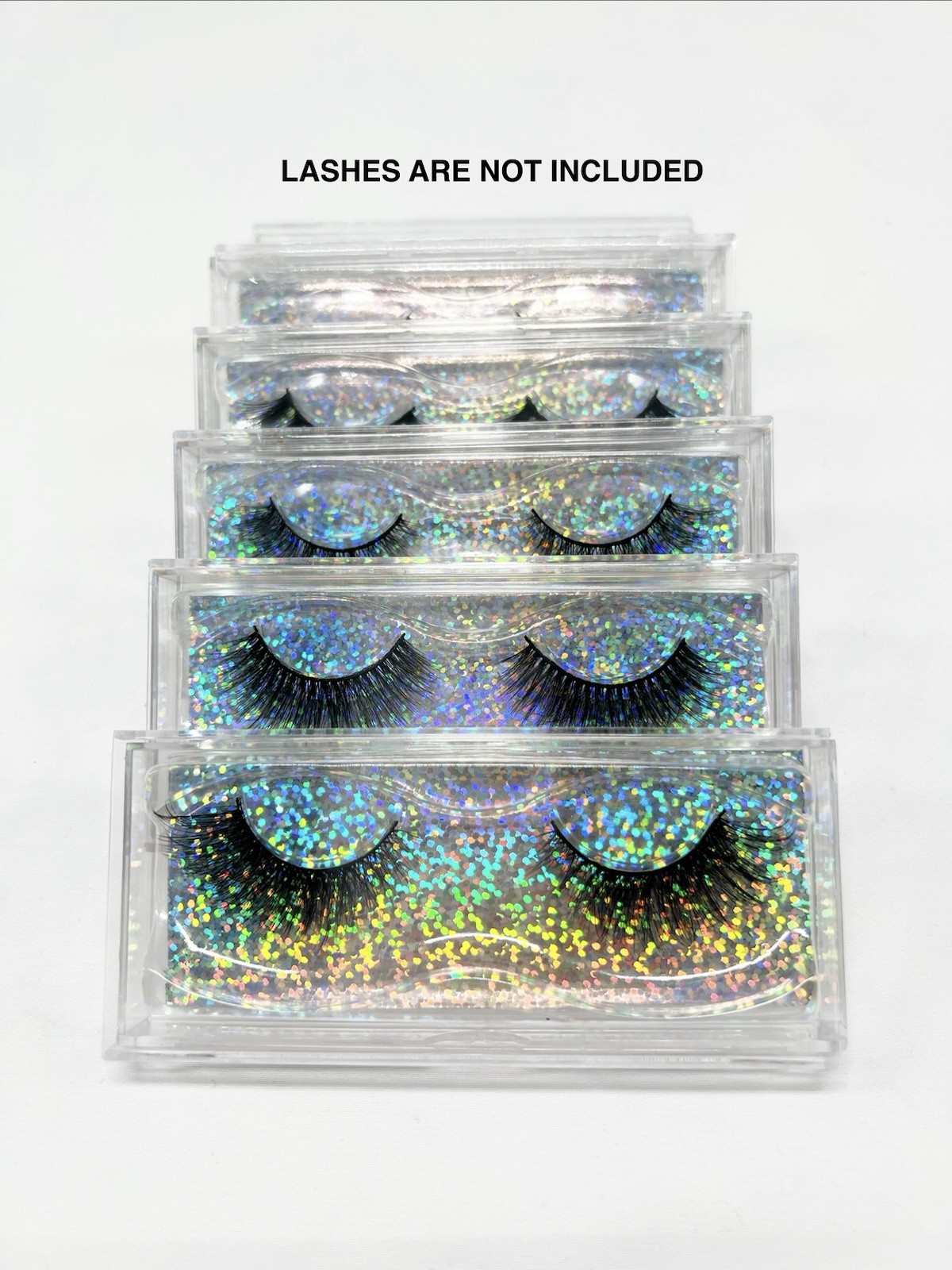 30 pack NEW Multipurpose Small Flat Plastic Cases for Jewelry, Crafts, Lashes
