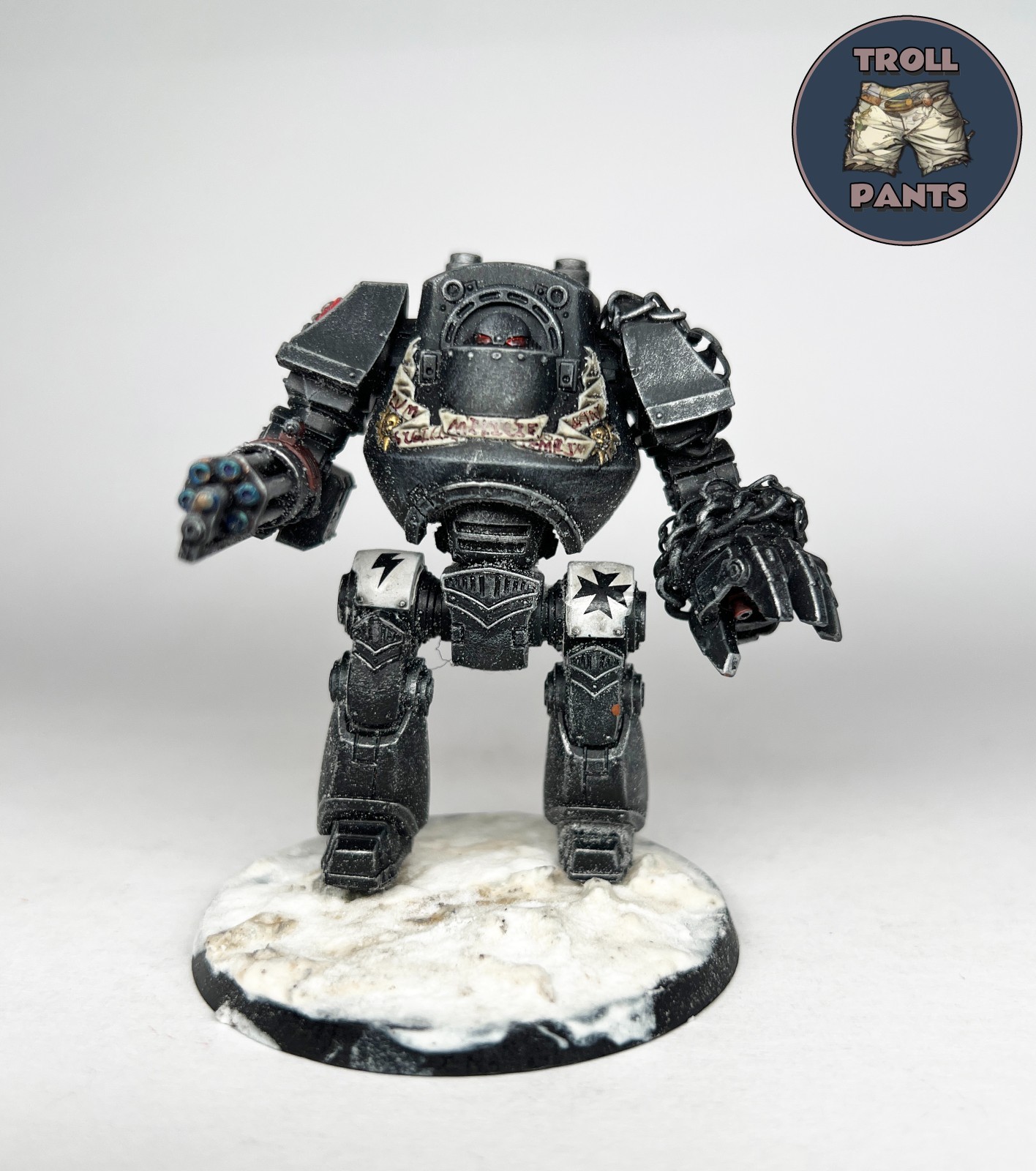 Warhammer 40k - Black Templar - Space Marines - Contemptor Dreadnought