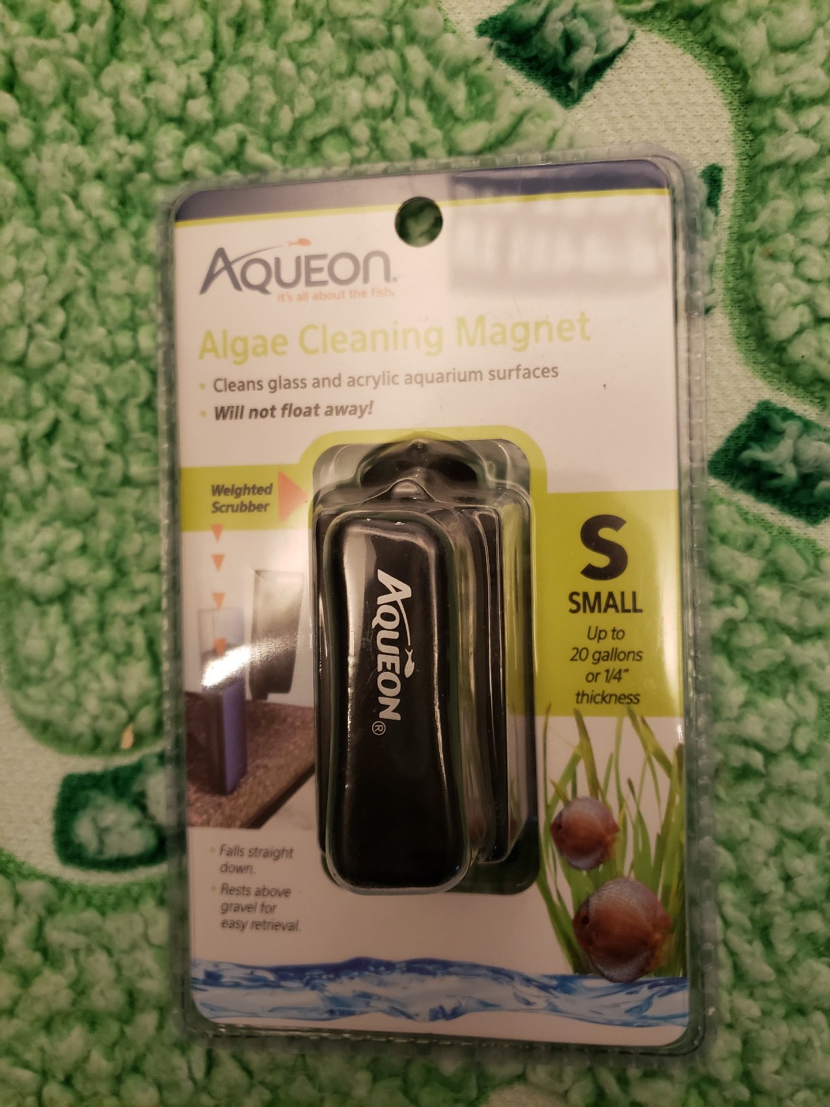 Aqueon Algae Scraper Magnet - Small - New- Free Shipping!