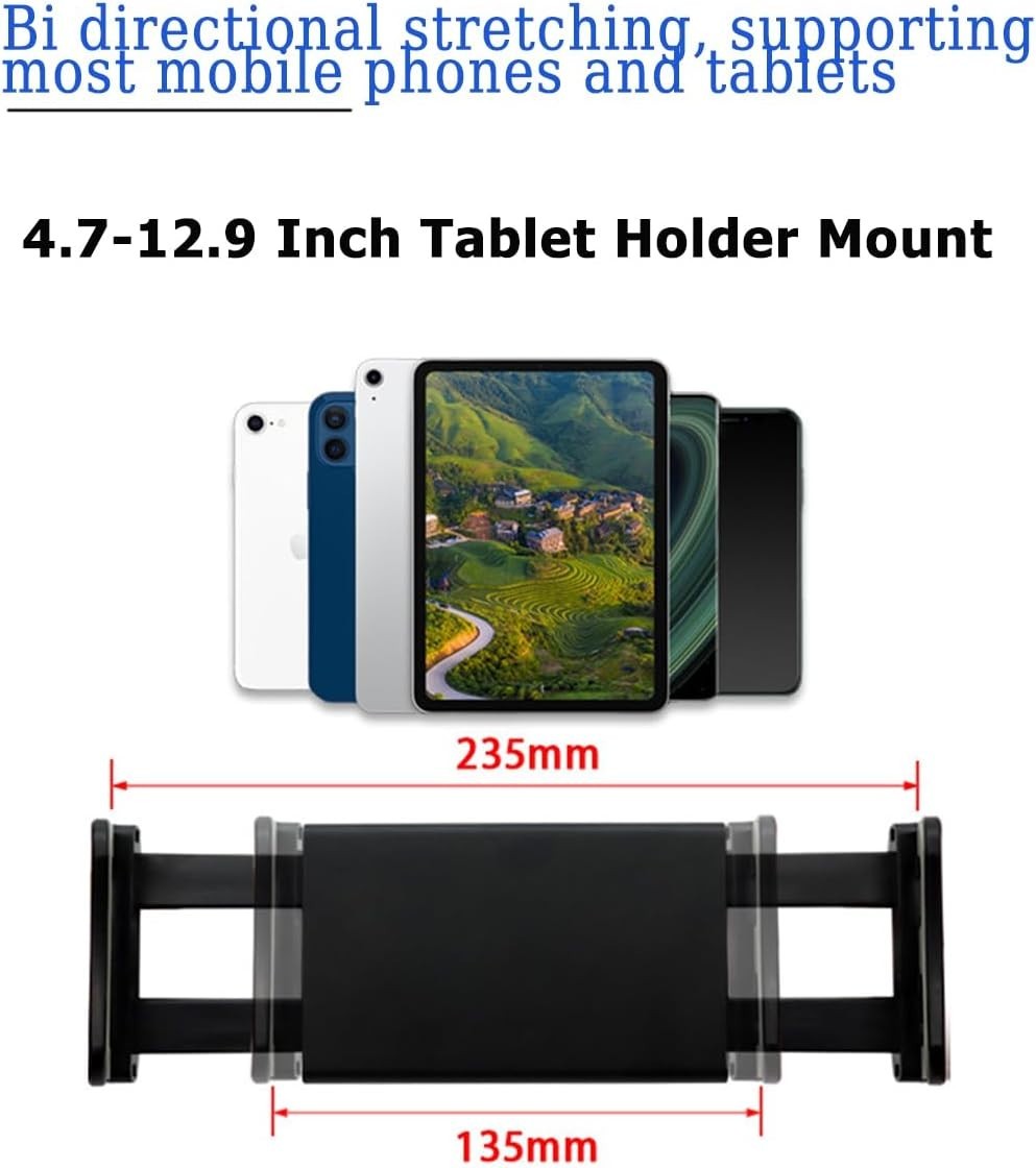 Drone Tablet Mount Holder - Universal Adjustable 4.7-12.9" Bracket Compatible...