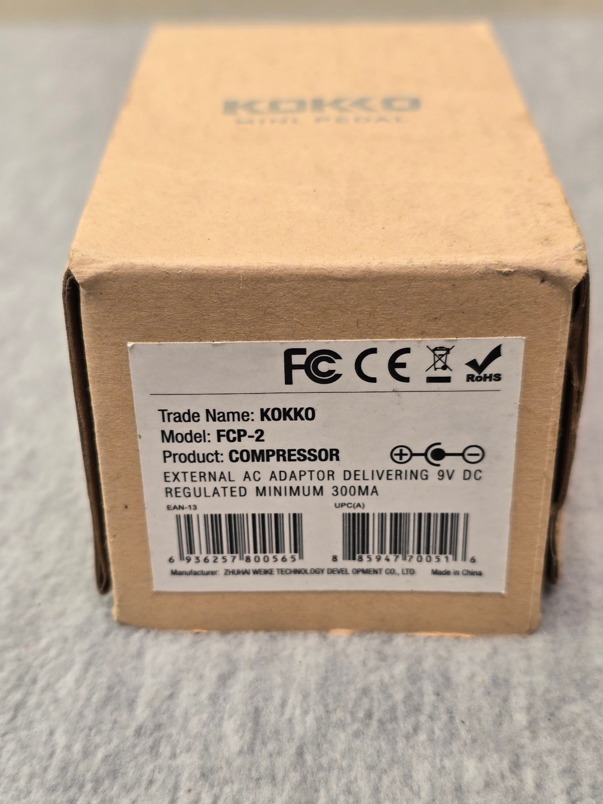 Kokko Compressor Guitar Pedal Mini Effect Processor