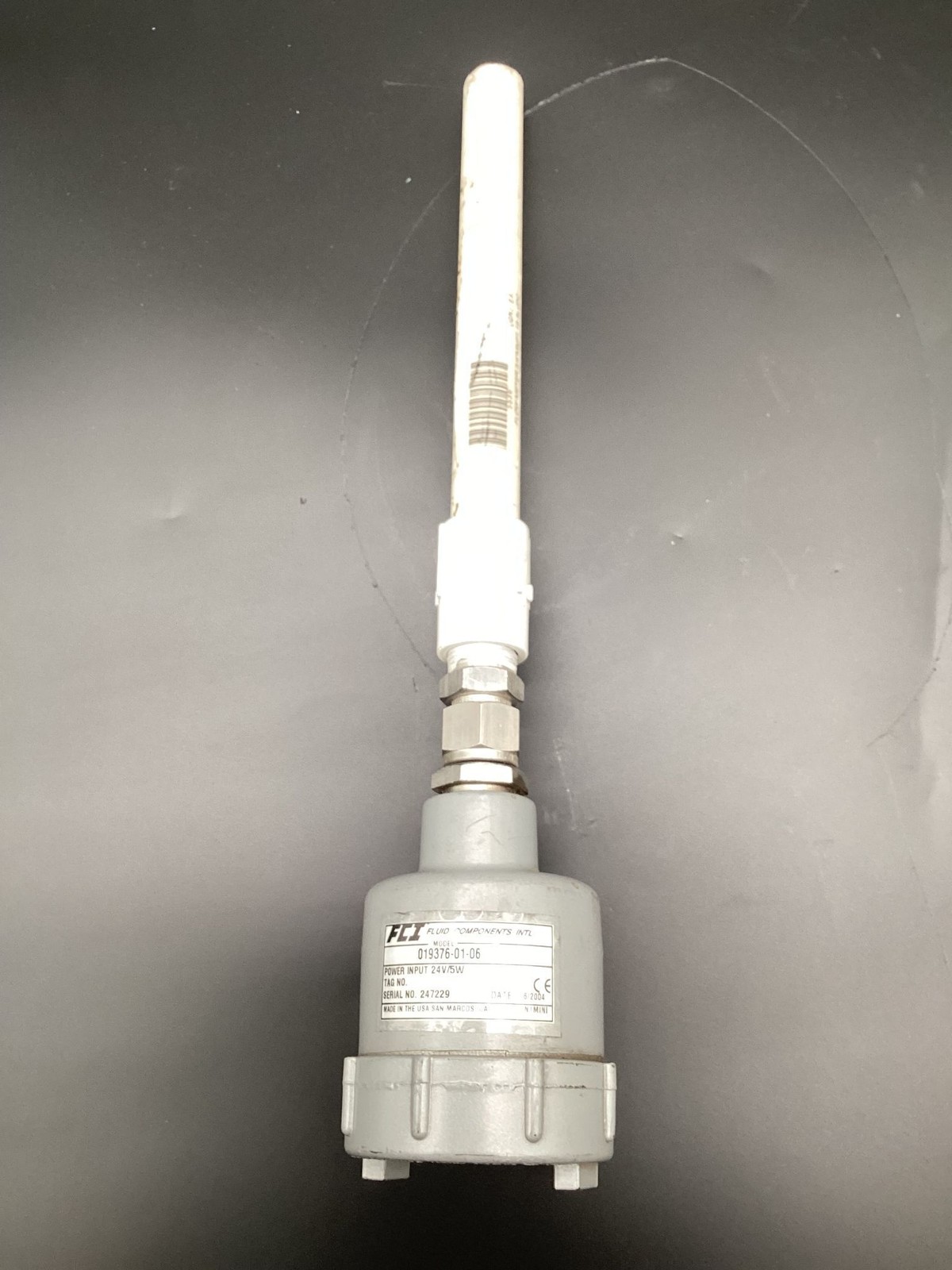 FCI 019376‑01‑06 Industrial Flow Switch USED
