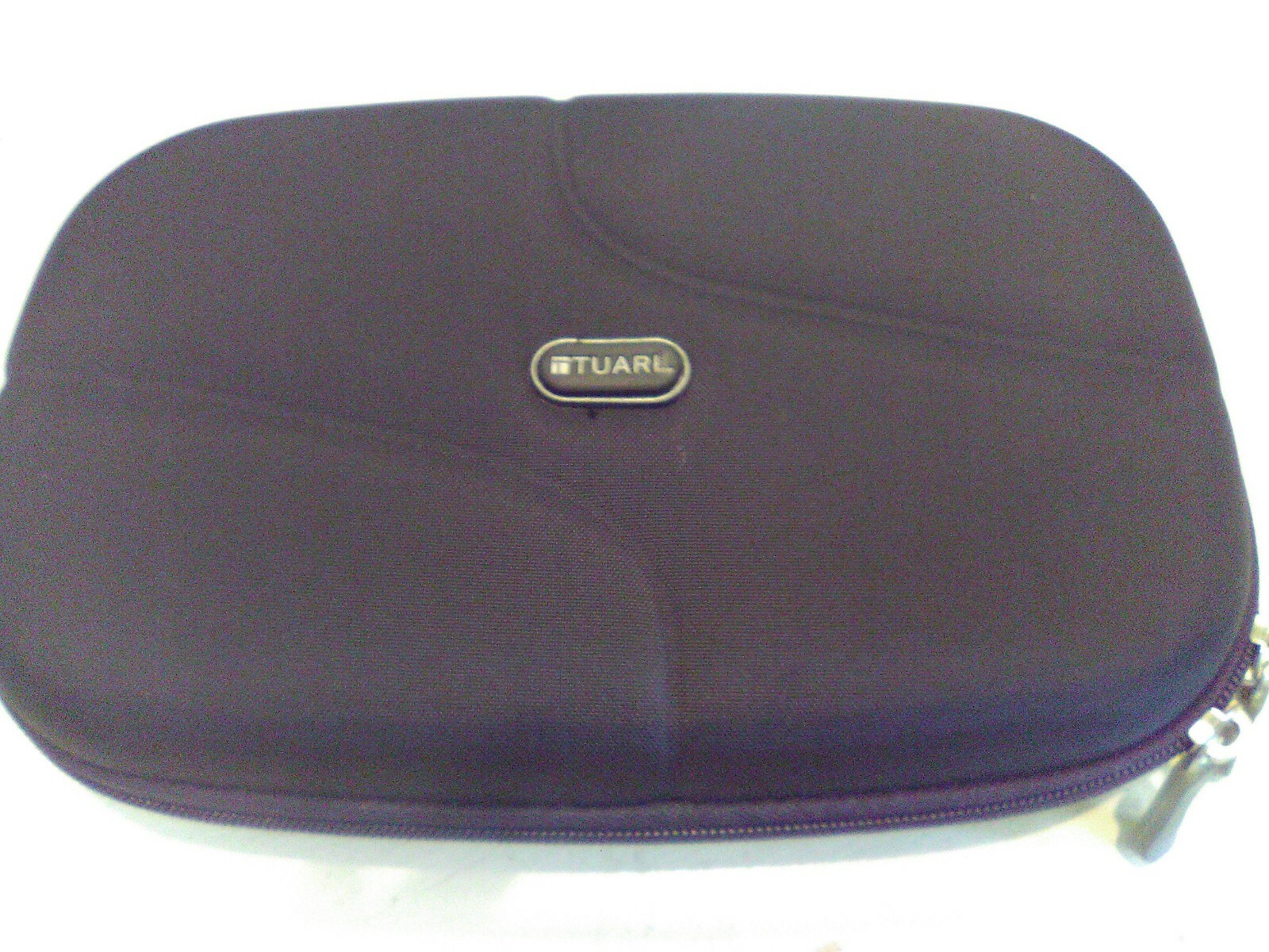 Tuari Car Case Hard Shell Protect items Zipper Case 10 inches Black