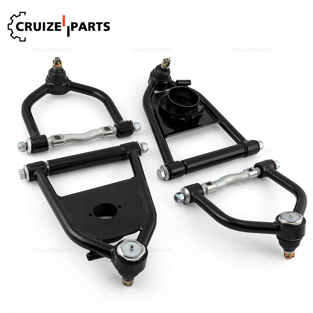 FOR 1974-1978 FORD MUSTANG II FRONT SUSPENSION LOWER+UPPER TUBULAR CONTROL ARMS
