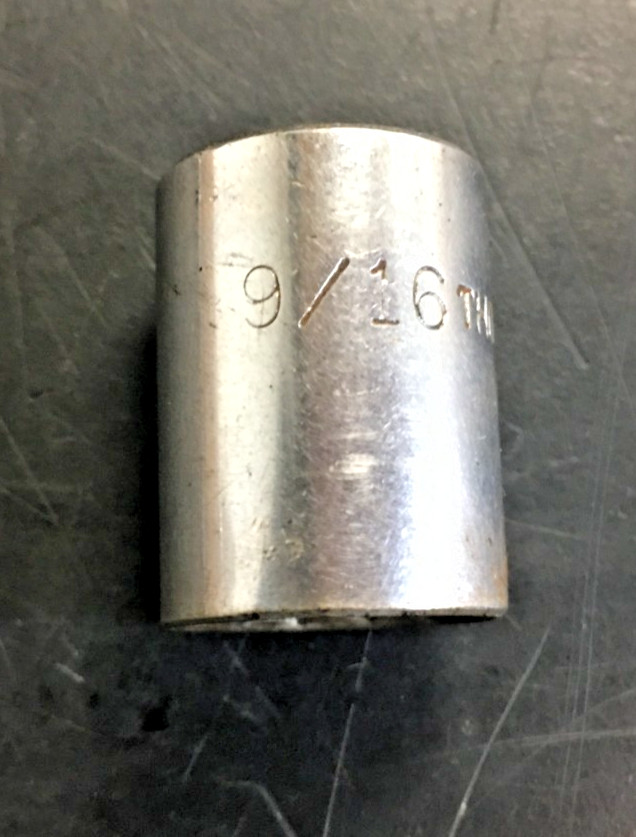 Thorsen, 318, 9/16" SAE, 3/8" Drive, 12 Point Socket, USA
