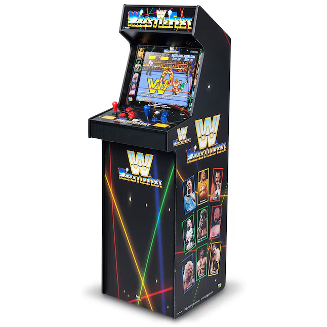 WWE WrestleMania Arcade Game Ultra Series 17in Screen Home Cabinet 🔥Hot Deal