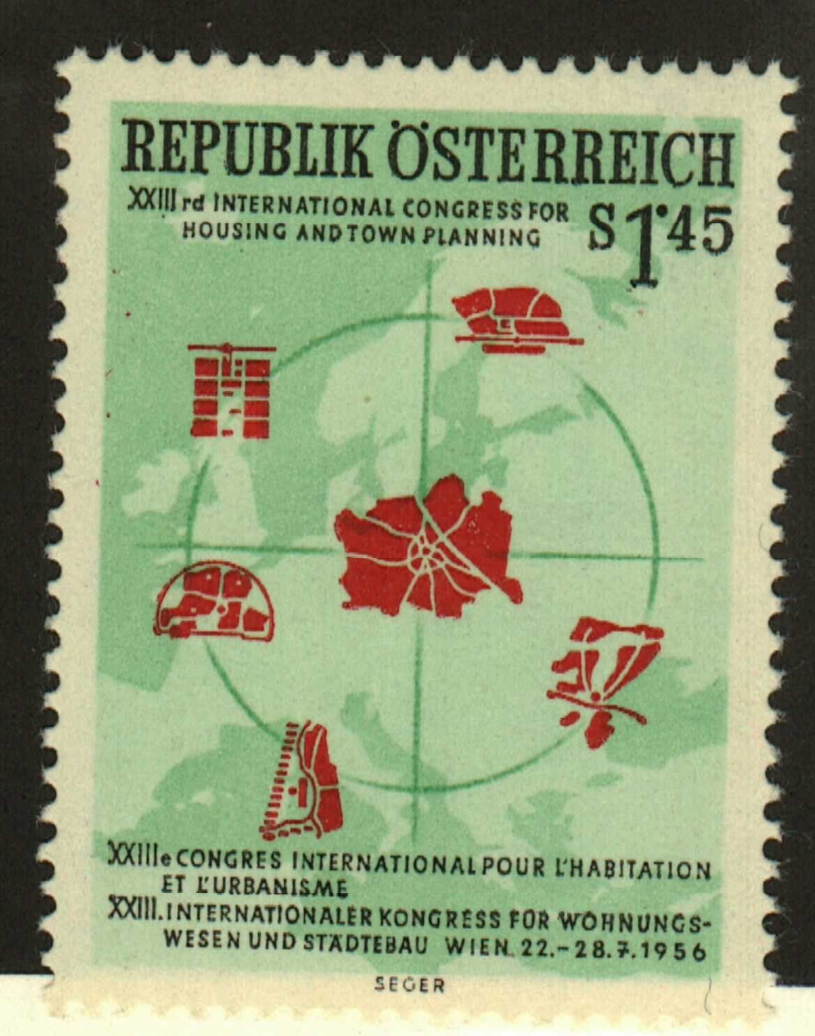 Austria #612 MH Congress of Housing and Planning
