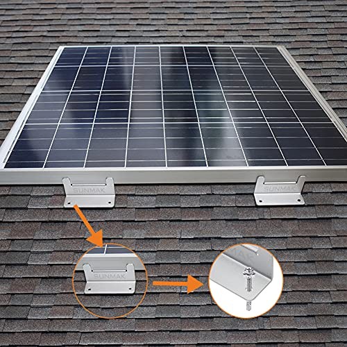 16 Units per Set Solar Panel Mounting Z Brackets - Solar Panel Mounting