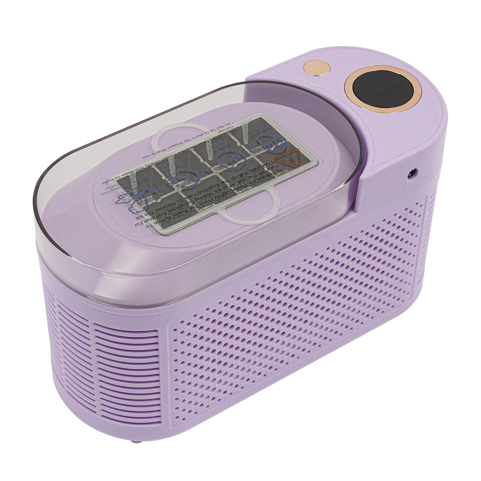 Ice Maker, Mini Countertop Ice Maker, Compact Ice Machine for Home/Car/Travel
