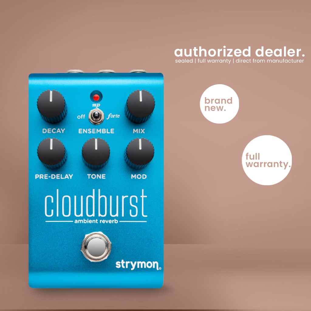 Strymon Cloudburst | Ambient Reverb | Effects Pedal