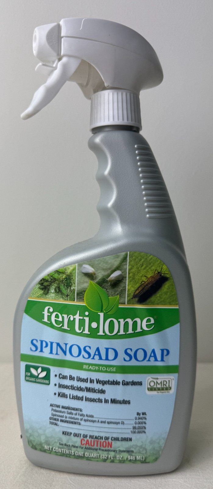 Fertilome - Spinosad Soap - Residential Garden Insecticide, 32 fl oz