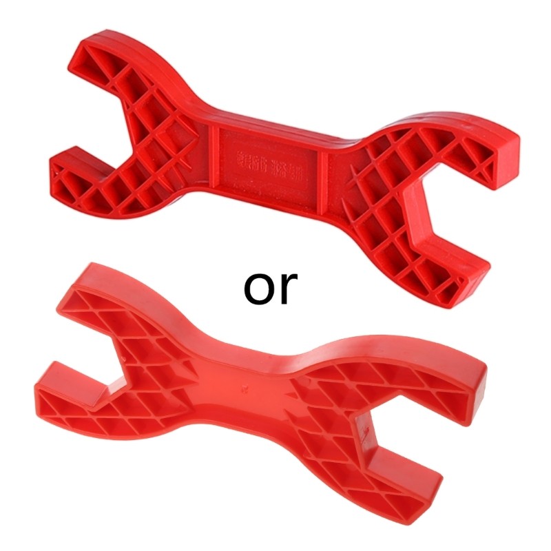 Multifunctional Double Head Shower Wrench High Density Plastic Made Lightweight