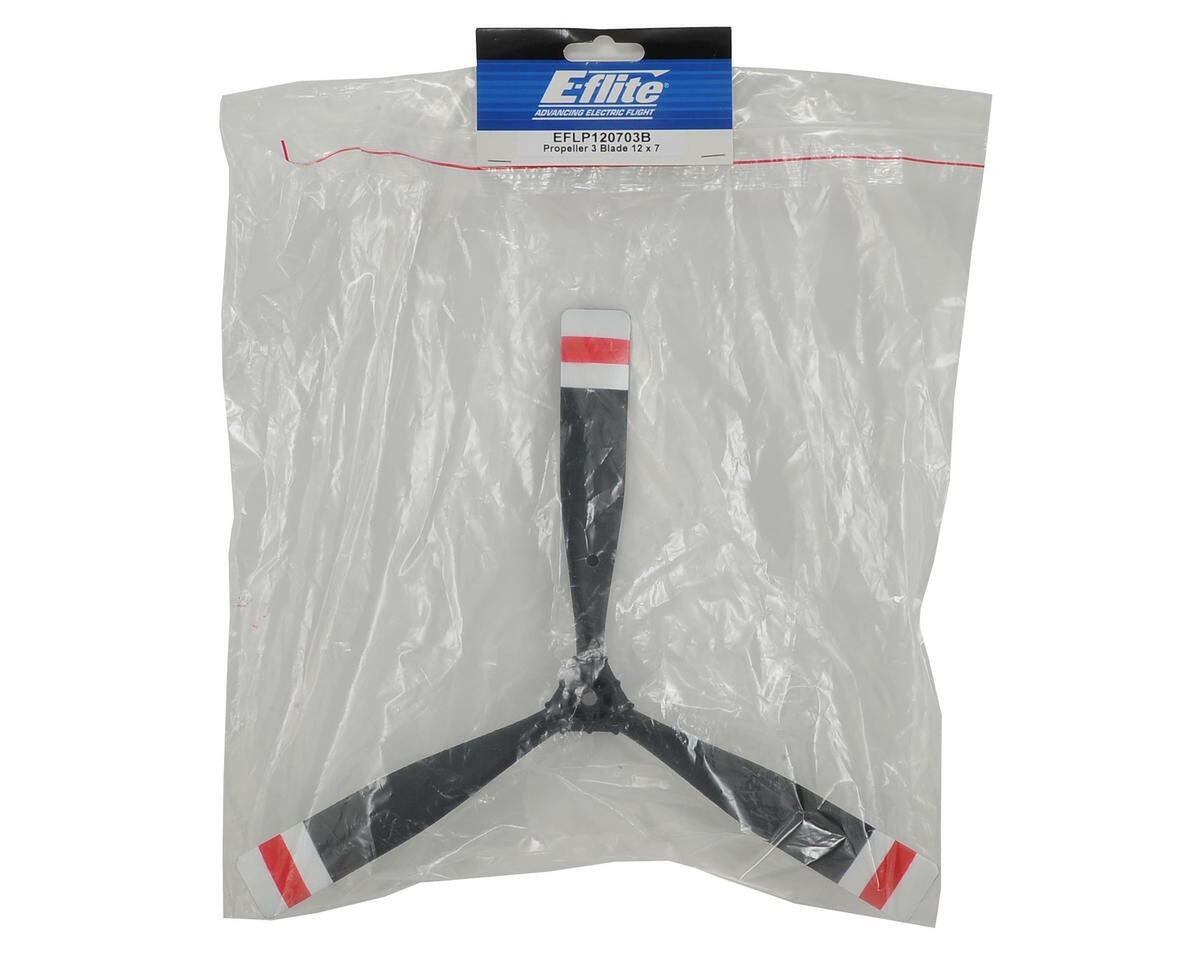 E-flite EFlite 1.2m T-28 T28 Trojan 12x7 3 Blade Prop Propeller EFLP120703B