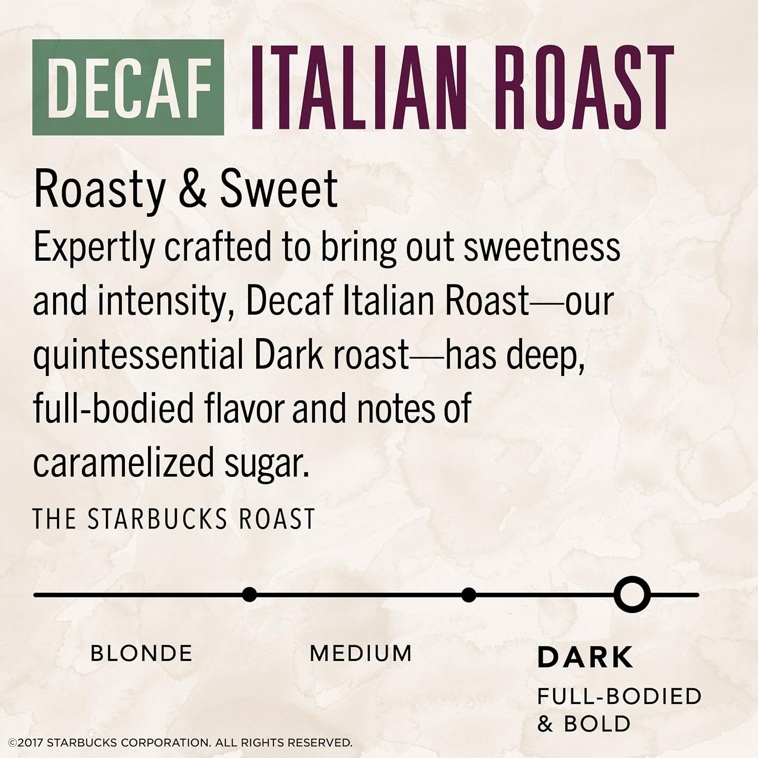 VIA Instant Coffee, Decaf Italian Roast, 7 Count
