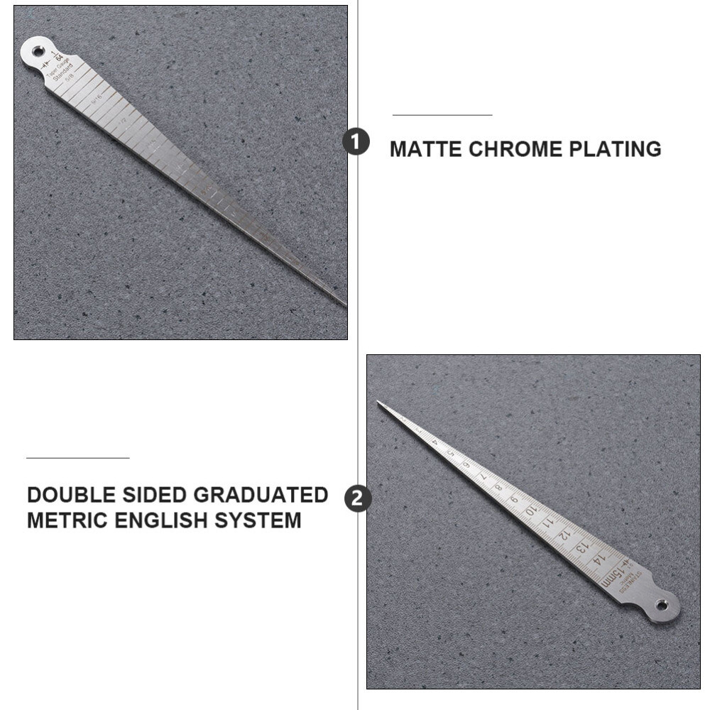 4 Pcs Pipe Tool Metric Taper Gauge Aperture Ruler Pipefitter Tools