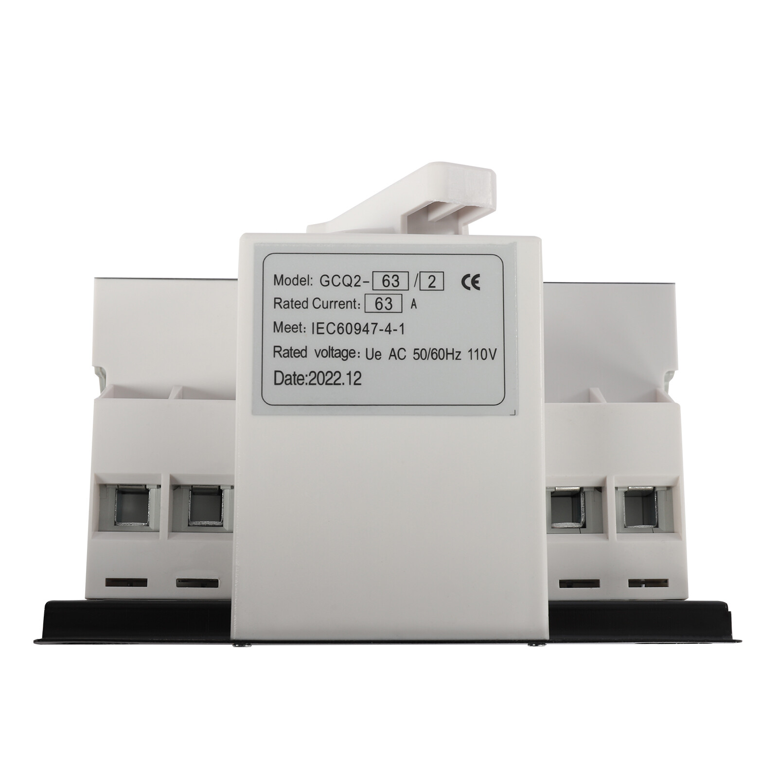 Dual Power Automatic Transfer Switch AC-33iB 2P 63A 110V Toggle
