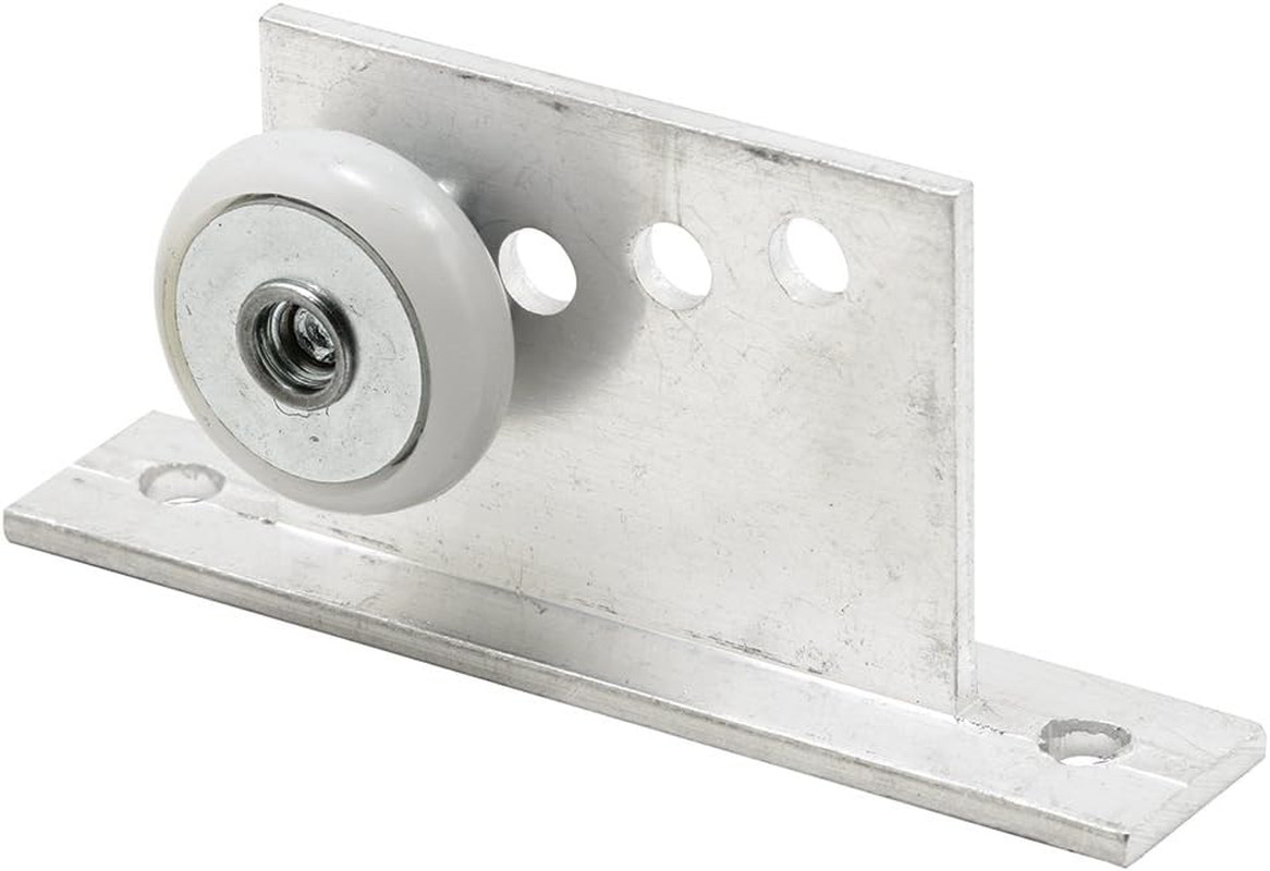 M 6034 Tub Enclosure Roller and Bracket Assembly, 3/4 In., Oval Edge Nylon Tire,