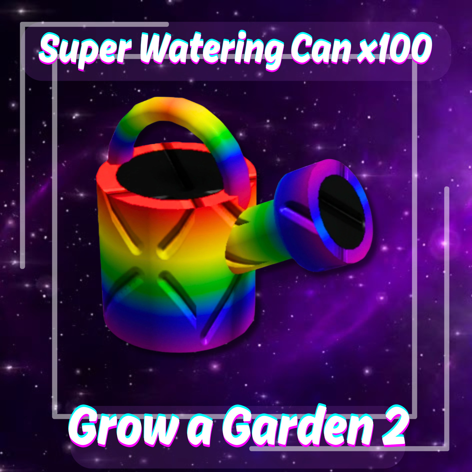 Super Watering Can x100 | Grow a Garden 2 | Roblox | Cheap | Fast Delivery | GAG