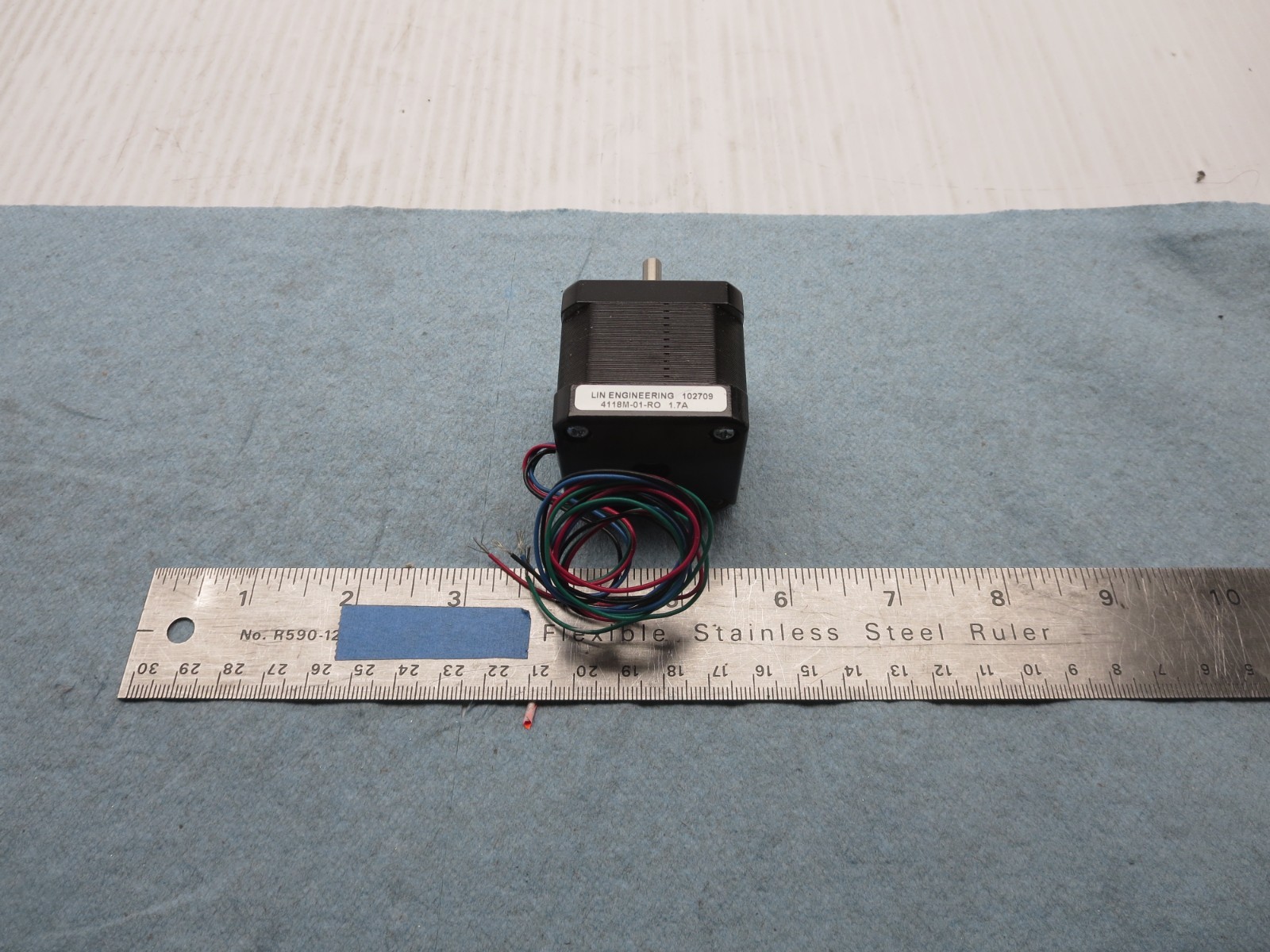 Lin Engineering 4118M-01-RO Stepper Motor High Torque 1.8 Deg 1.7A Bipolar Used