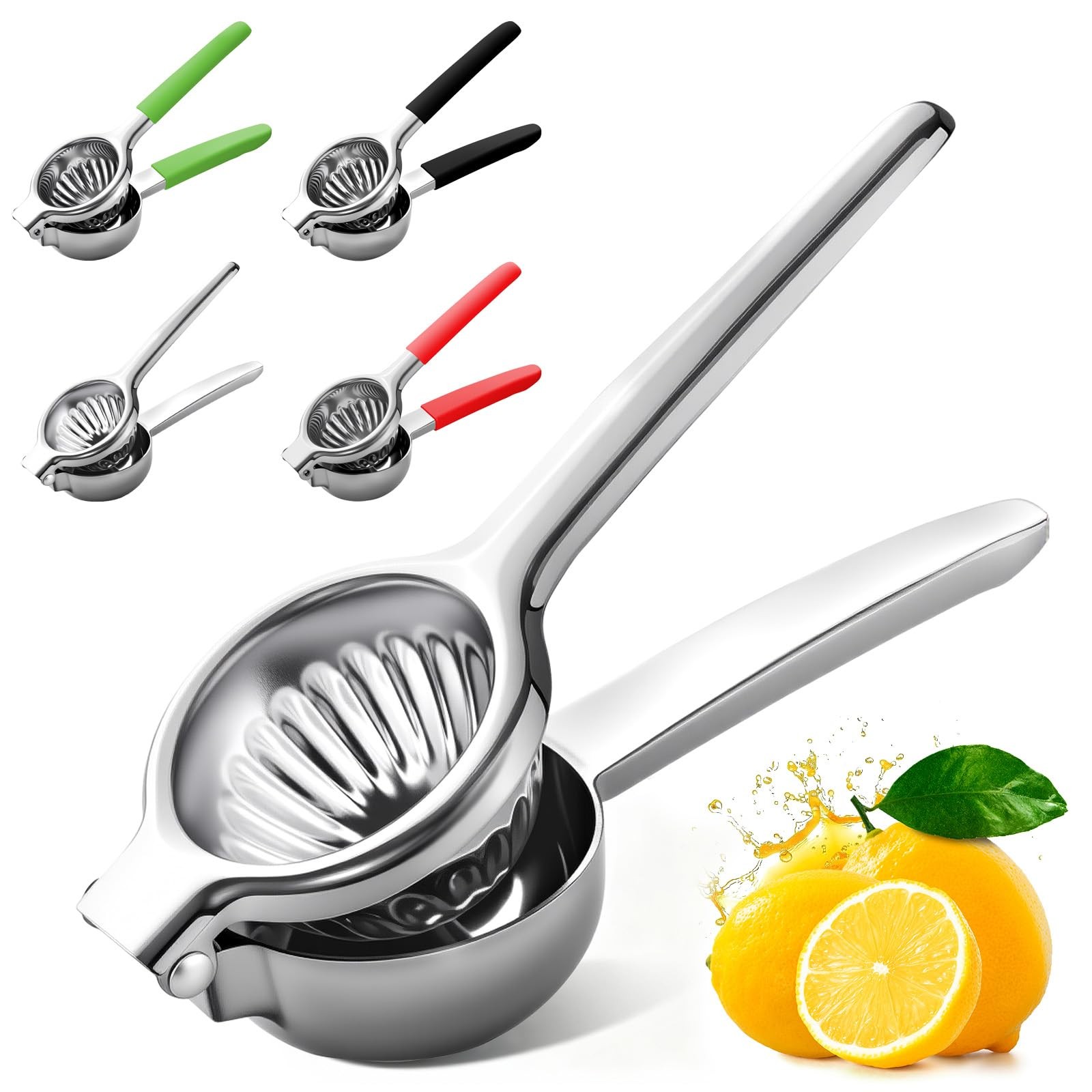 Lemon Squeezer Extra Large, Lemon Squeezer Juicer Stainless Steel, Heavy Duty...